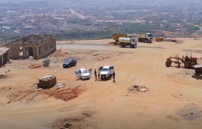 The City View II site today